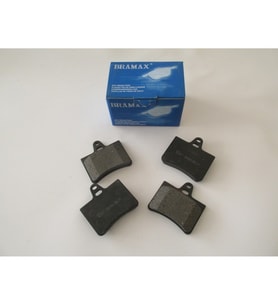CITROEN C5- 05/08; ARKA FREN BALATASI 1,6HDI/2,0/2,0HDI(KABLOSUZ)(DİSK) (73,50X71,01X14,83)(BRAMAX)