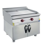 CSA Karacasan 900 Seri Dolaplı 80 cm Elektrikli Yarı Kanallı Izgara(80x90x85Cm)