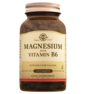 Solgar Magnesium with Vitamin B6 100 Tablet