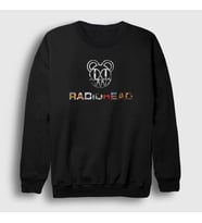 Presmono Unisex Siyah Logo V3 Radiohead Sweatshirt 292861tt