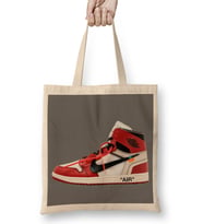 Nike Jordan 1 Off White Stencil Bez Çanta Uzun Saplı