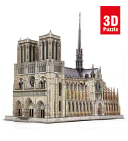 Cubic Fun Notre Dame de Paris 3D Puzzle