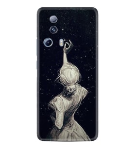 Xiaomi Mi 13 Lite Kılıf Resimli Desenli Baskılı Silikon Star Woman 1332