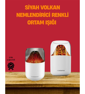 Northcity Alev Efektli Ultrasonik Difüzör - Sessiz Çalışma & Ev Kokusu