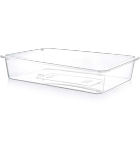 ÇOK AMAÇLI DİKDÖRTGEN KÜVET-PEYNİRLİK-no:1 0,95 LT 14*20,4*47 cm ölçüsü