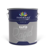 Pamukkale 1470 Rapid Endüstriyel Boya 50 Gloss 15 Kg Siyah Ral 9005