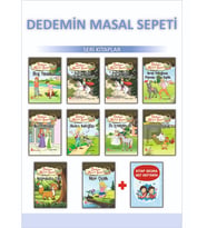 Ata 2.Sınıflar İçin Dedemin Masal Sepeti Öykü Dizisi + Kitap Okuma Not Defteri (Beyaz)