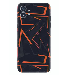 Nothing Phone 2 Kılıf Silikon Desen Özel Seri Zigzaglar 1651