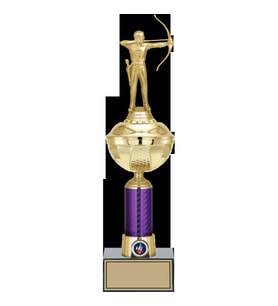ODAK KUPA - Figürlü Kupalar - Okçu Figürlü Kupalar FG-059 C - 41 cm