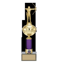 ODAK KUPA - Figürlü Kupalar - Okçu Figürlü Kupalar FG-059 C - 41 cm