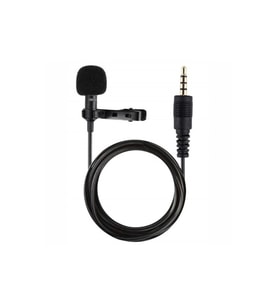 3.5mm Jak 1.5 Metre Double Mikrofon - Siyah