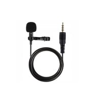 3.5mm Jak 1.5 Metre Double Mikrofon - Siyah