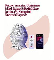 Uzaktan Kumandalı, Usb Girişli, Döner Projektör Lamba