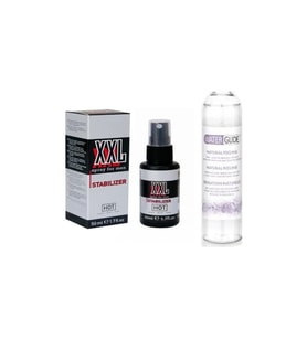Hot Xxl Peak Power For Men Sprey 50 ml Waterglide Natural Lubricant 400ml