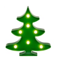LED TREE Led Işıklı Çam Gece Lambası (Renksiz)