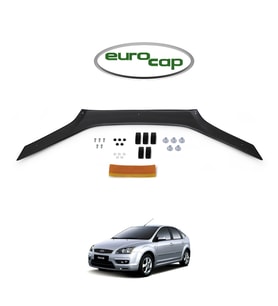 EUROCAP Ford Focus Ön Kaput Koruyucu Rüzgarlık 3mm (ABS) 2005-08