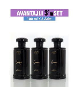 3'Lü Set Alberto Taccini  CAVANACCO Erkek Parfümü - 100 ml