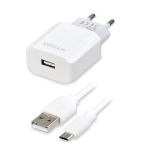 Syrox J47 2.6A Micro USB Duvar Şarjı ve Micro USB Kablo Seti