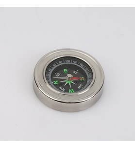 Yuvarlak Metal Kasa Dayanıklı Pusula 80mm