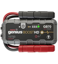 NOCO Genius GB70 12V 2000Amp Ultrasafe Lityum Akü Takviye + Powerbank + Led Lamba