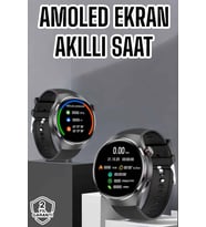 Akıllı Saat Bluetooth Bağlantılı Amoled Ekran Uyku Takibi - Lisinya