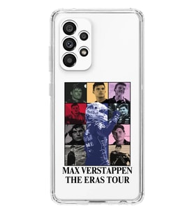 Samsung Galaxy A52 Uyumlu Max Verstappen Tasarımlı Şeffaf Telefon Kılıfı