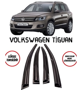 Balp  Volkswagen Tiguan Cam Rüzgarlığı 4lü