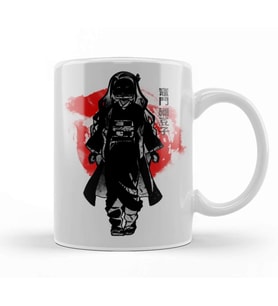 Crimson Nezuko Kupa Bardak Porselen