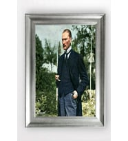 Gümüş Çerçeveli Atatürk Tablo a142