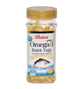 Balen Omega 3 Plus+ Balık Yağı Yumuşak 100 Kapsül