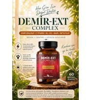 Demir Ext Complex (Ferroz Bisglisinat) 60 Kapsül / %50 İNDİRİM