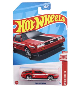 Hot Wheels - Dmc Delorean (1/64) Red Edition - Yurt Dışı Uzun Kartonet - 2023 Serisi