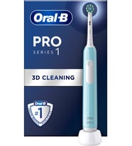 Oral-B Pro Series 1 Mavi Elektrikli Diş Fırçası, 1 Diş Fırçası Başlığı, Braun Tasarımı