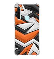 Xiaomi Redmi Note 8 Köşe Korumalı Antişok Kapak Grafiti Tasarımlı Şeffaf Silikon Kılıf