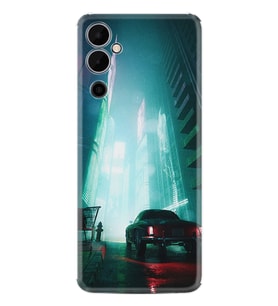 Tecno Pova Neo 2 Kılıf Silikon Desen Özel Seri Night Cars 1619