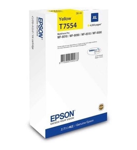 Tonersepeti Epson T7554-C13T755440 Sarı Orjinal Kartuş