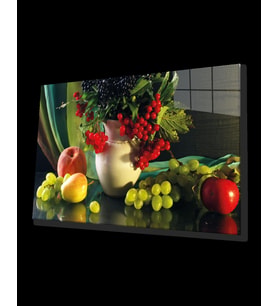 Meyveler Cam Tablo 4mm Dayanıklı Temperli Cam