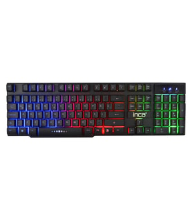 INCA IKG-449 Türkçe USB RAINBOW EFECT MEKANİK HİSLİ Siyah Oyuncu Klavye