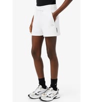 Lacoste Women's Cotton Jersey Shorts Kadın Pamuklu Şort Beyaz