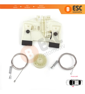 Mercedes Sprinter W906 2006-2018 VW Crafter 2006-2017 İçin Elektrikli Ön Sol Cam Kriko Tamir Seti