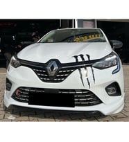 Renault Clio 5 Ön Ek Plastik Siyah karlık-ön-ek-bodykit 2019 2020 2021 2022 2023