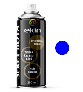 Sprey Boya 200 ML Mavi Parlak Çok Amaçlı