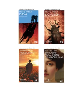Bir Kadının Yaşamından Yirmi Dört Saat + Dava + Dönüşüm + Mecburiyet- 4 Kitap Set
