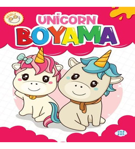 Neşeli Unicorn Boyama