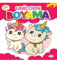 Neşeli Unicorn Boyama