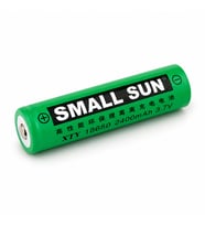 Small Sun XTY 18650 Şarj Edilebilir Lityum İyon Pil 3.7V 2400mAh - 45 Gr Yüksek Performanslı