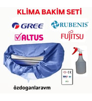 XXXL Klima Yıkama Brandası  Kimyasal Temizleyici  Hortum  9000 ve 12000 Btu
