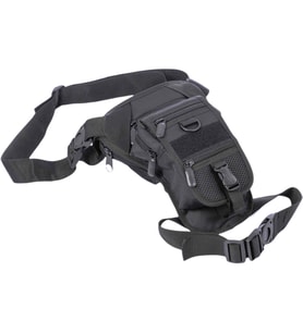 Bel ve Bacak Çantası Tabanca Bölmeli Tactical Siyah 8683255007011