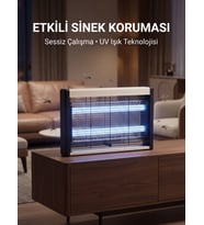 UV Işıklı Sinek Öldürücü Lamba Sessiz Çalışır