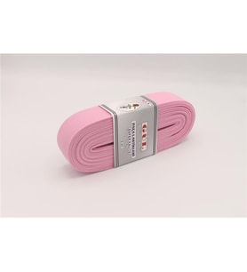Gül Renkli Lastik 4 Cm - 10 mt Bebe Pembe
